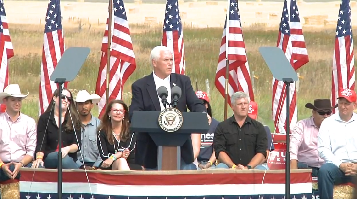 Mike Pence at Republic rally in Belgrade 9/14/20